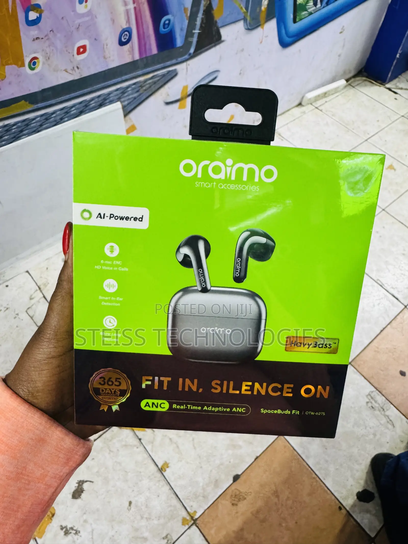 Oraimo Spacebuds Fit Wireless Earbuds
