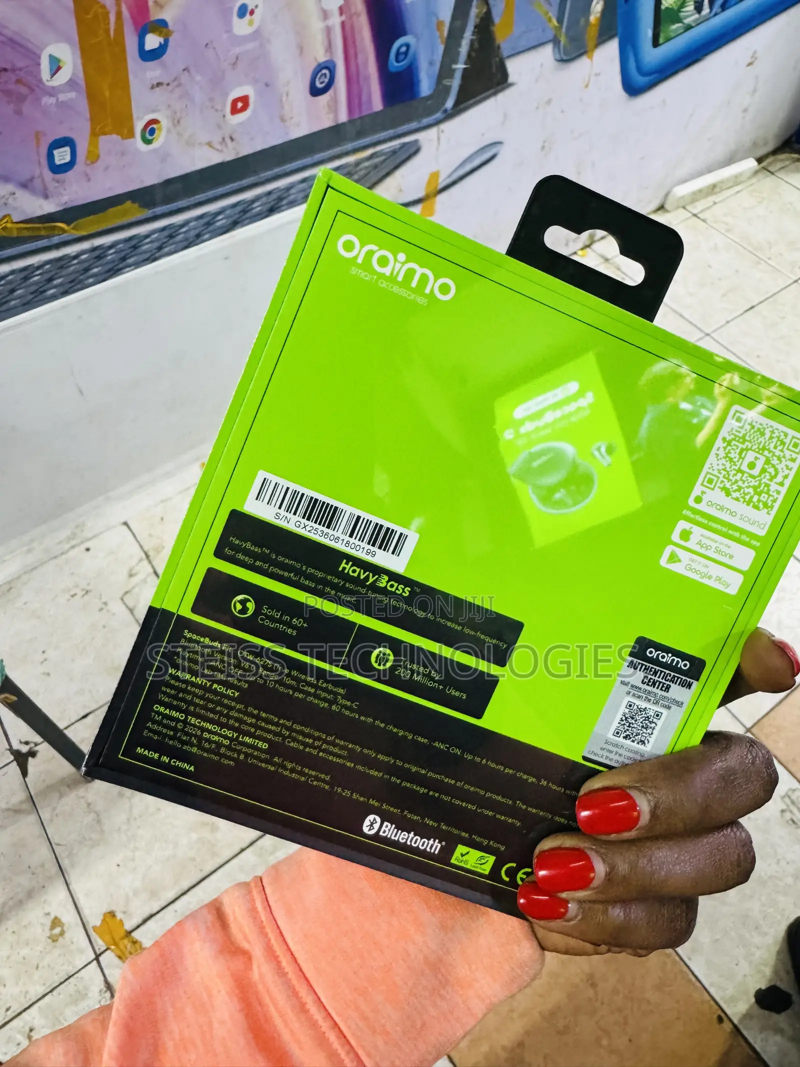 Oraimo Spacebuds Fit Wireless Earbuds