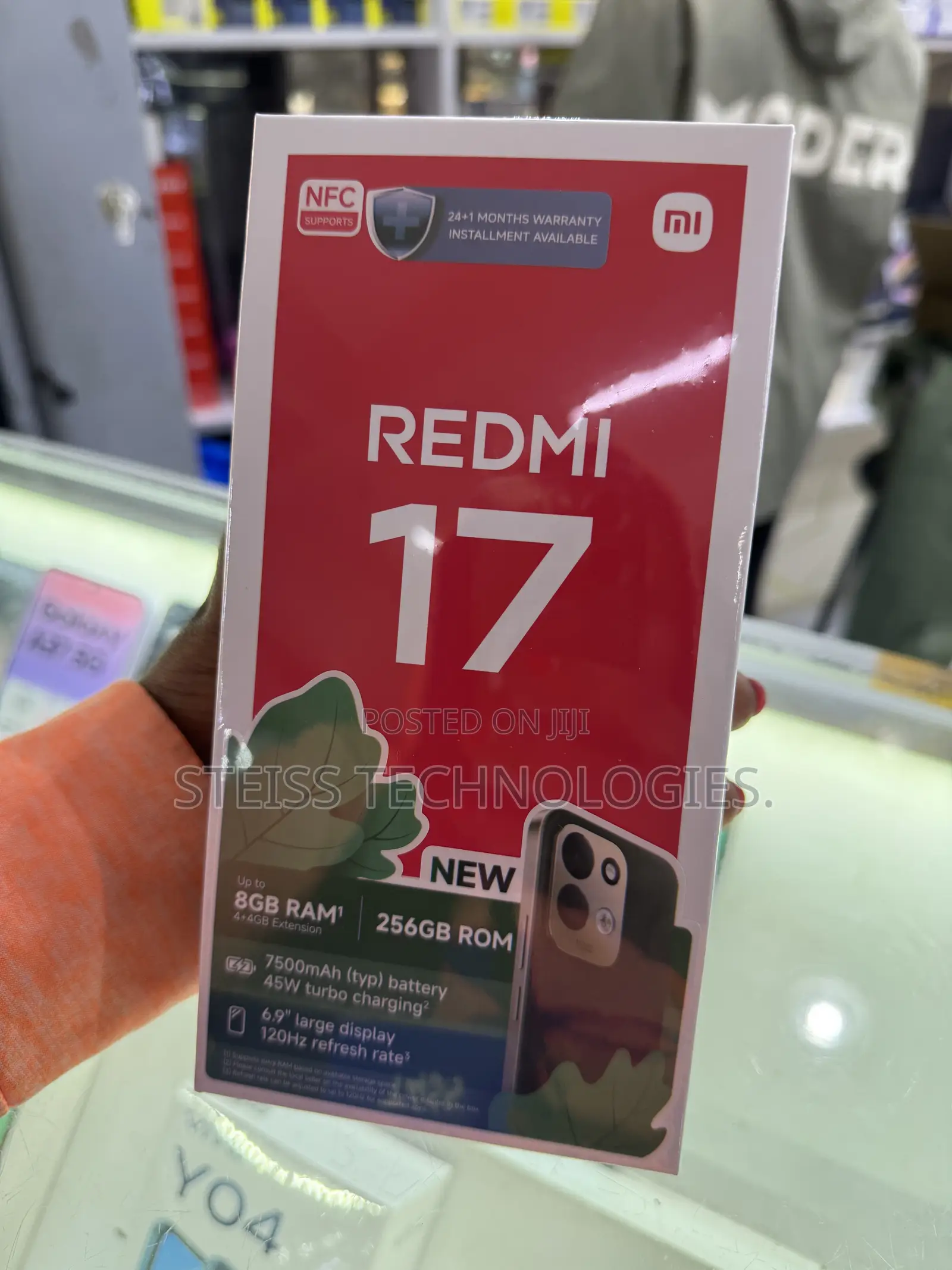 New Xiaomi Redmi 17 256 GB Black