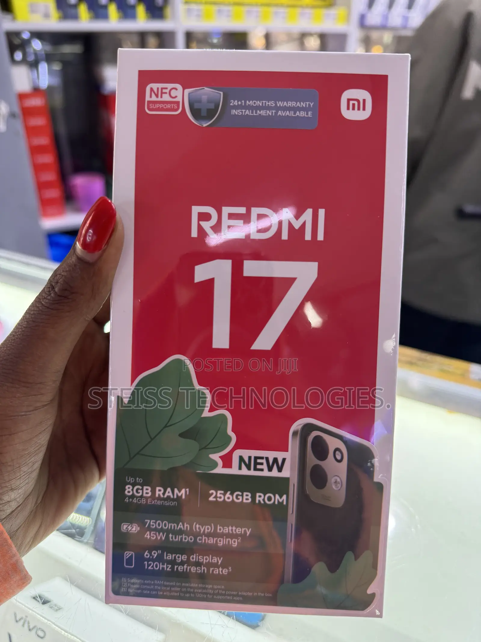 New Xiaomi Redmi 17 256 GB Black