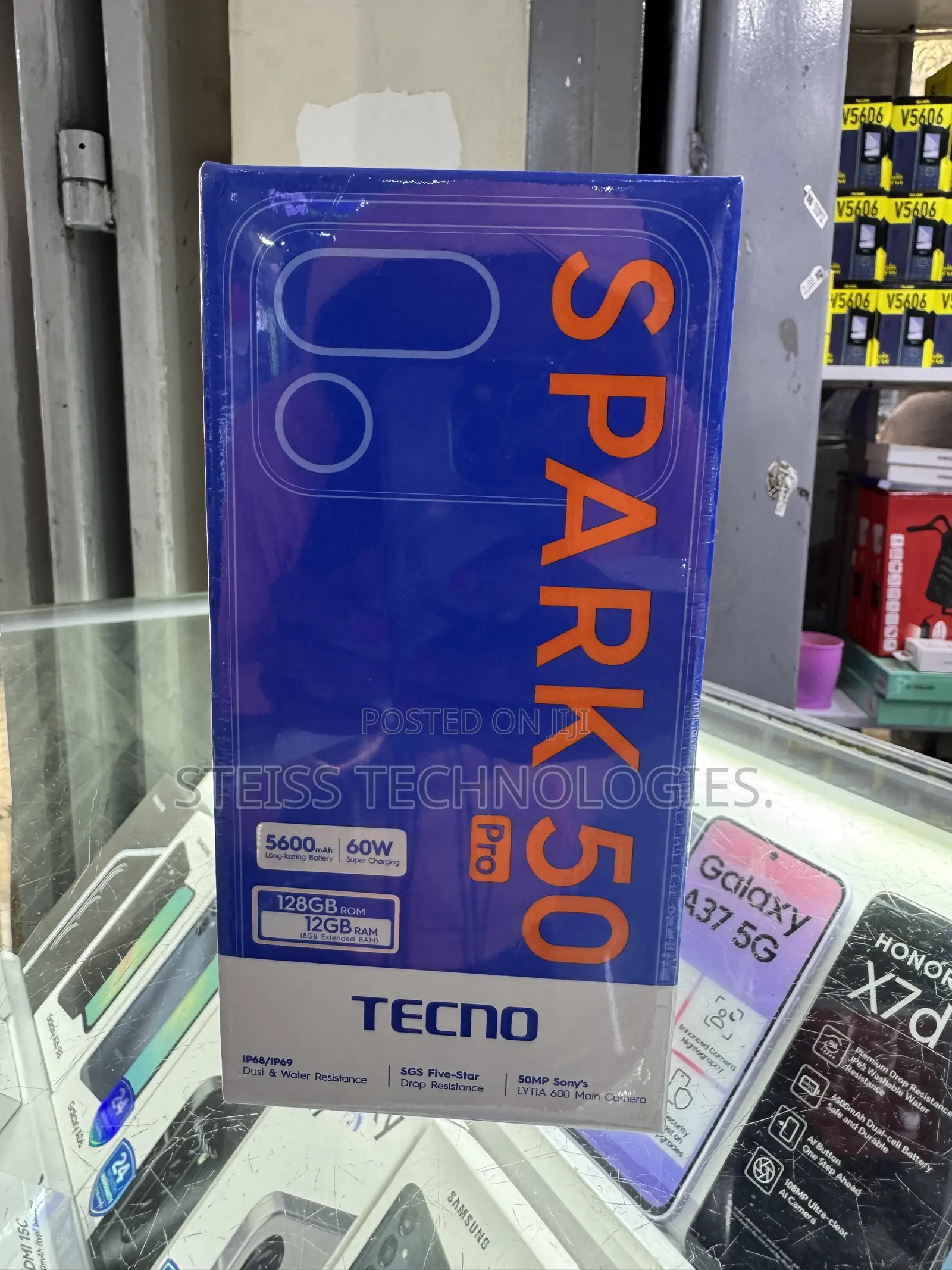 New Tecno Spark 50 Pro 256 GB Black
