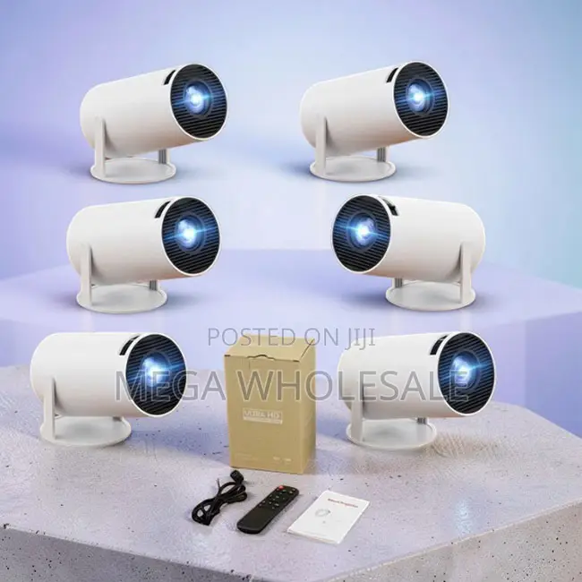 Factory Prices Entertainment HY300 WIFI Android Projectors.
