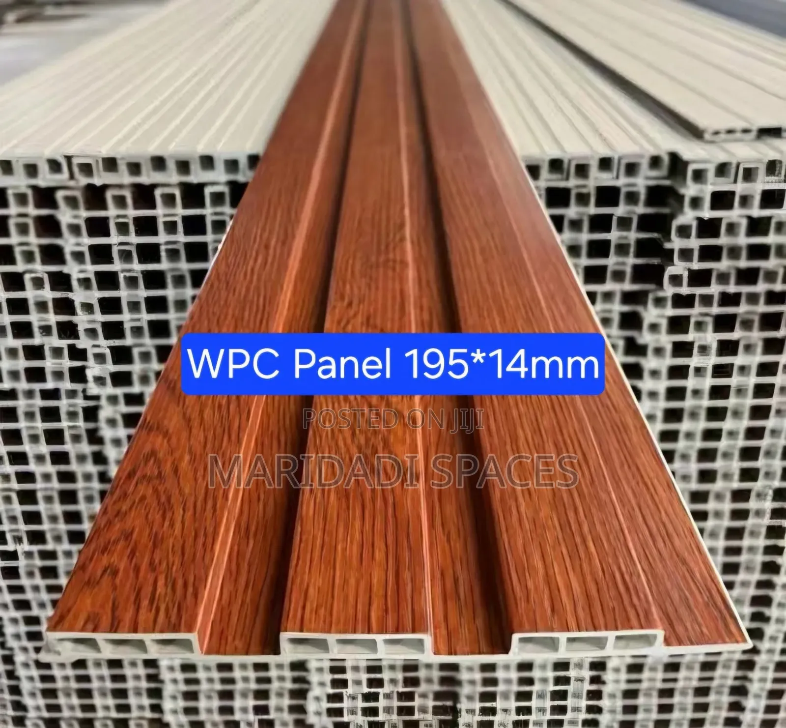 WPC Fluted Wall Panels - Modern 3D Design for Interior Exterior