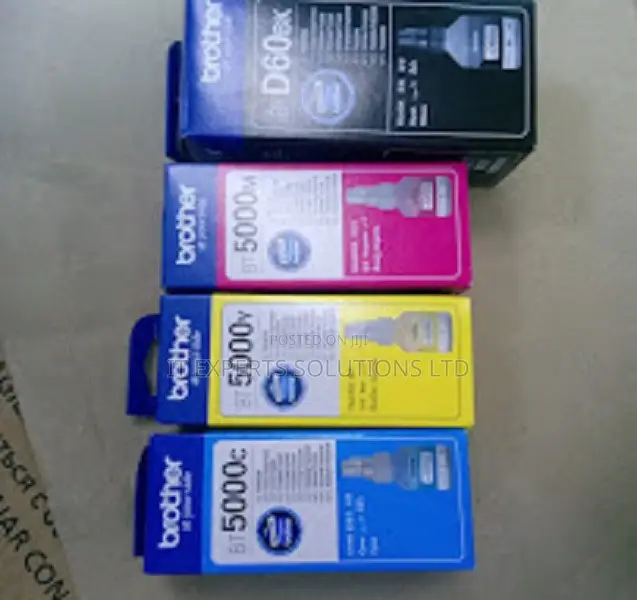 Brother BT5000 Original Quality Inks (Bk,c,y,M)