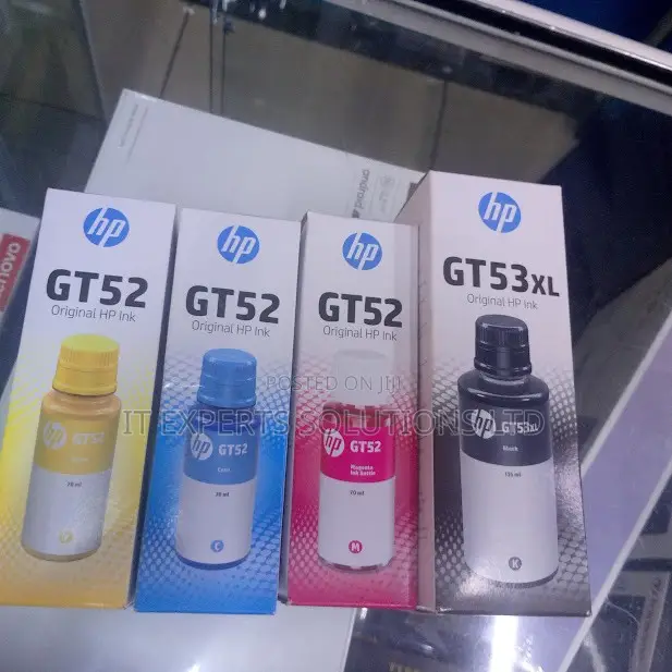 HP GT52 Ink Cartridges Colour