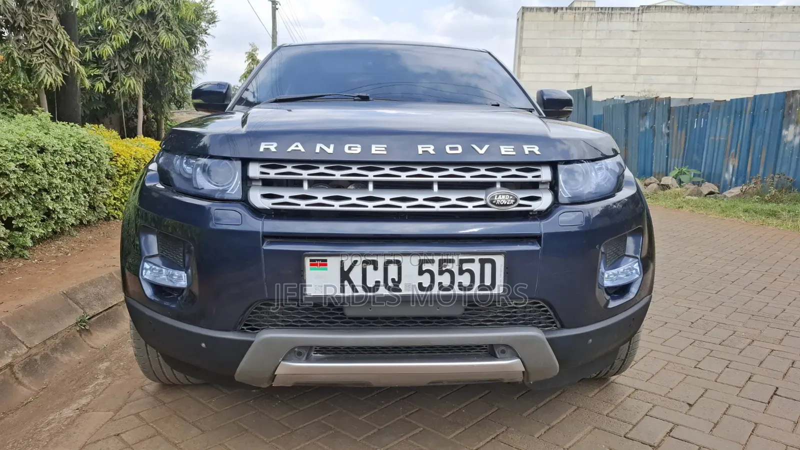 Land Rover Range Rover Evoque 2013 Blue