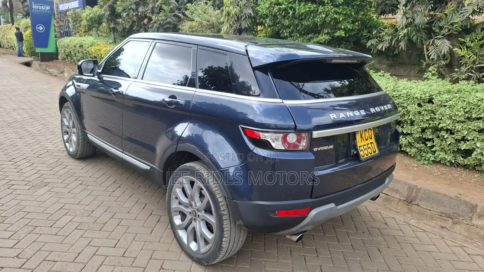 Land Rover Range Rover Evoque 2013 Blue