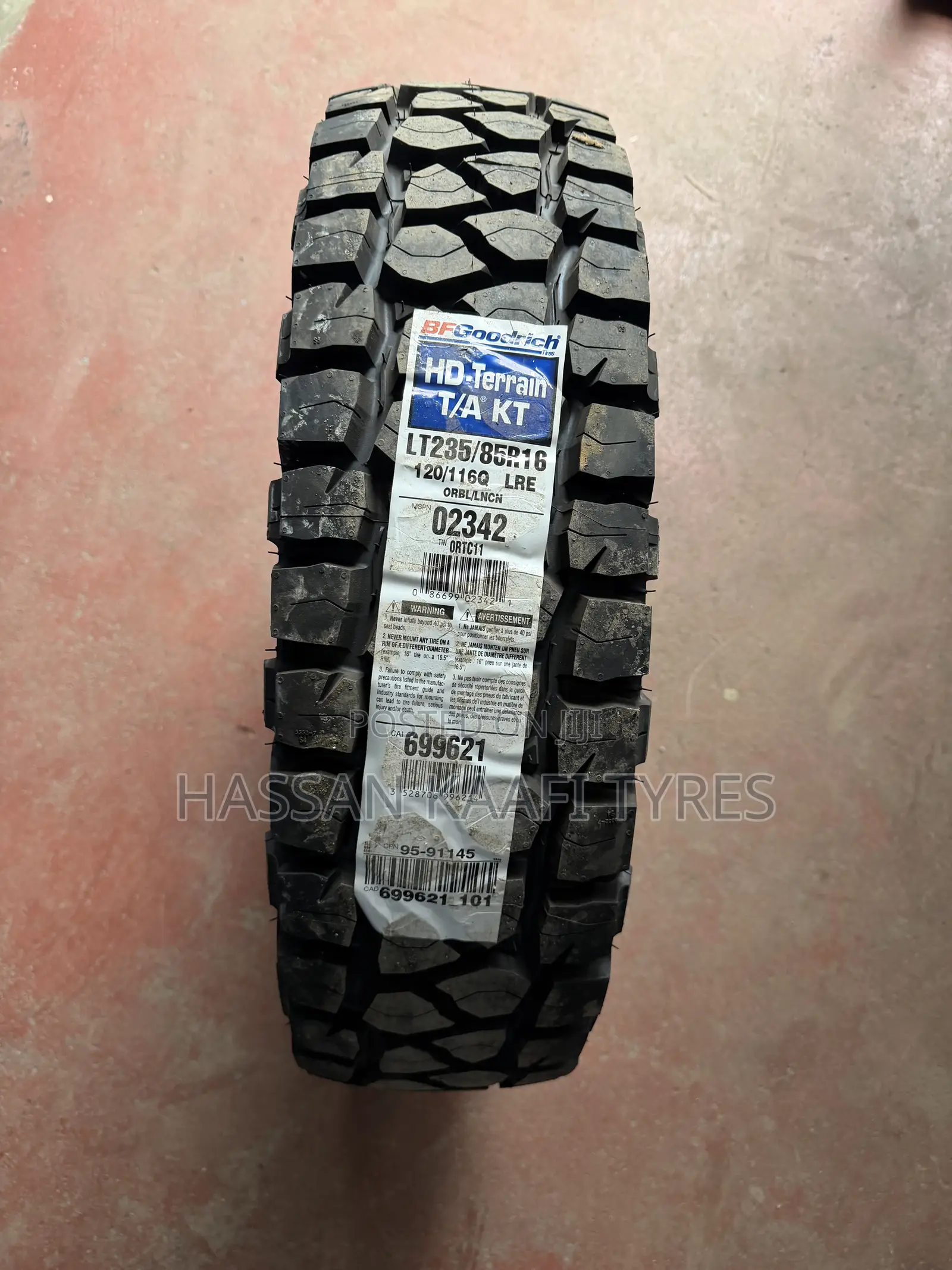 235/85r16 Bfgoodrich Tyre M/T