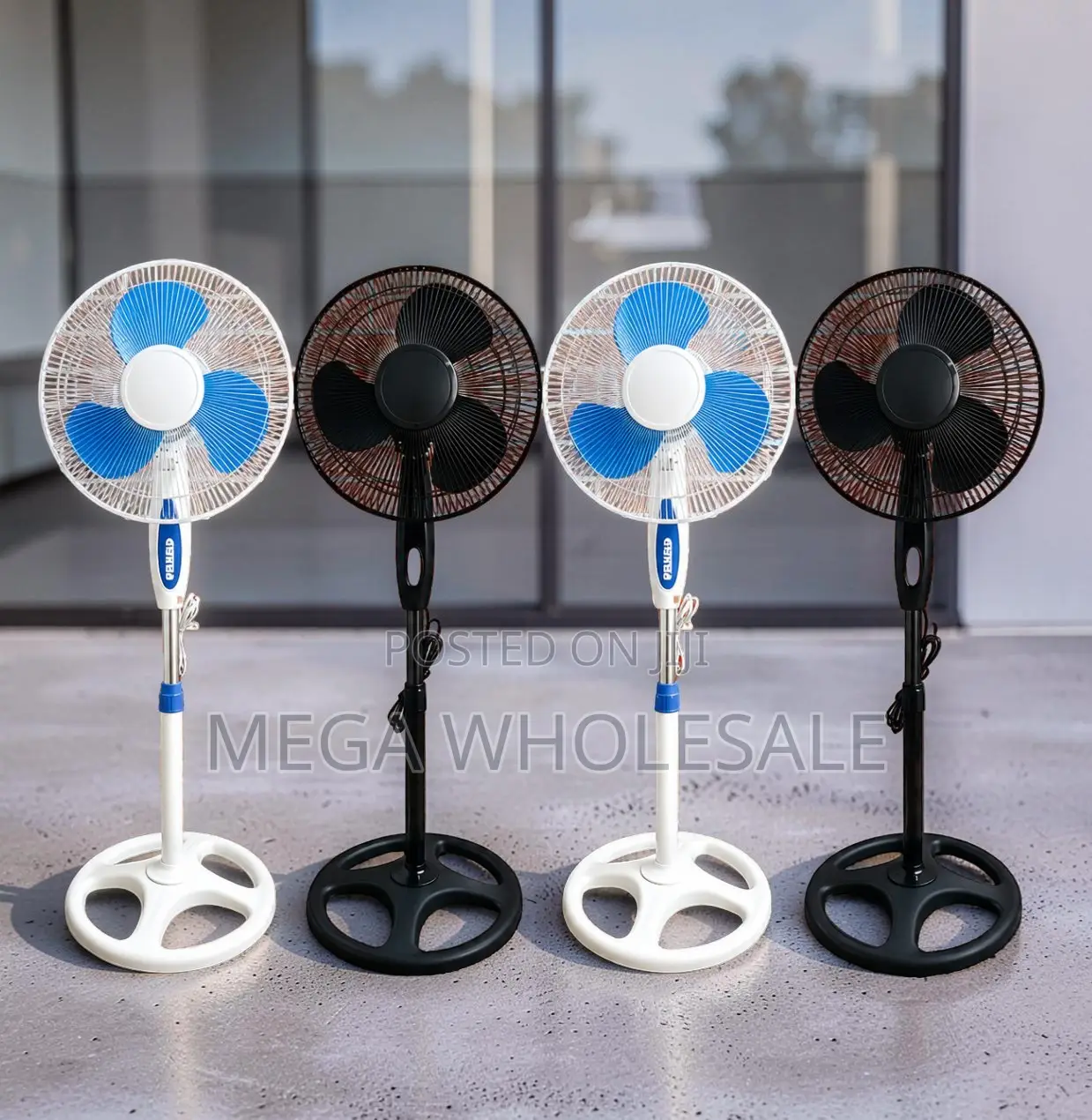 Smooth Rotation, Strong Wind 16′′ Electric Stand Fan