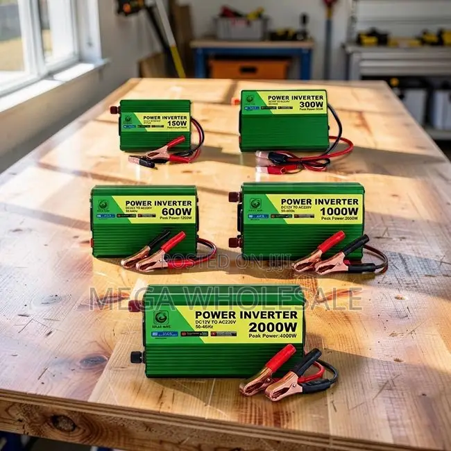 Portable Design 150W,300W,600W,1000W,2000W Watts Power Inverters