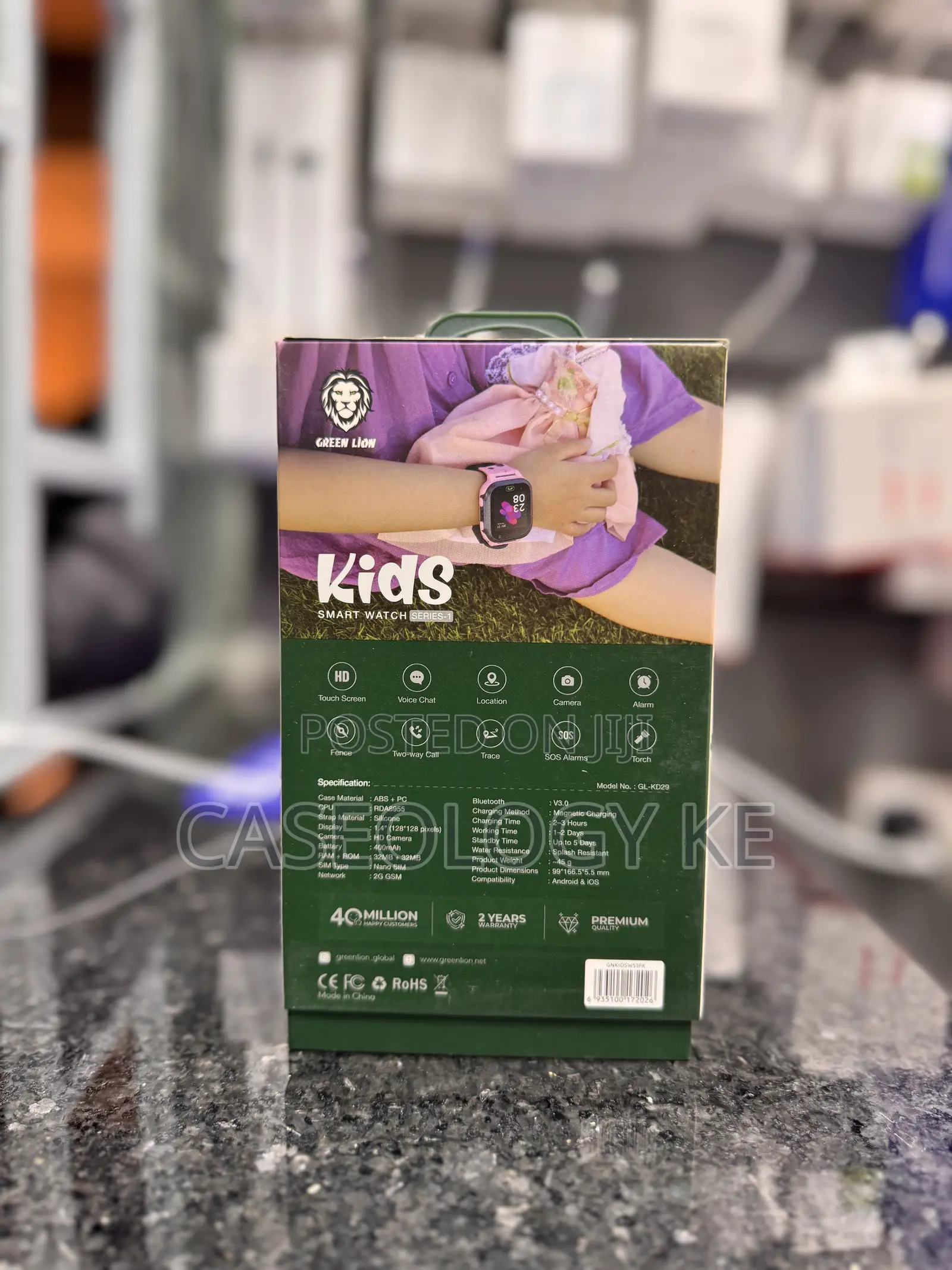 Greenlion Kids Smart Watch Series 1 (Pink)