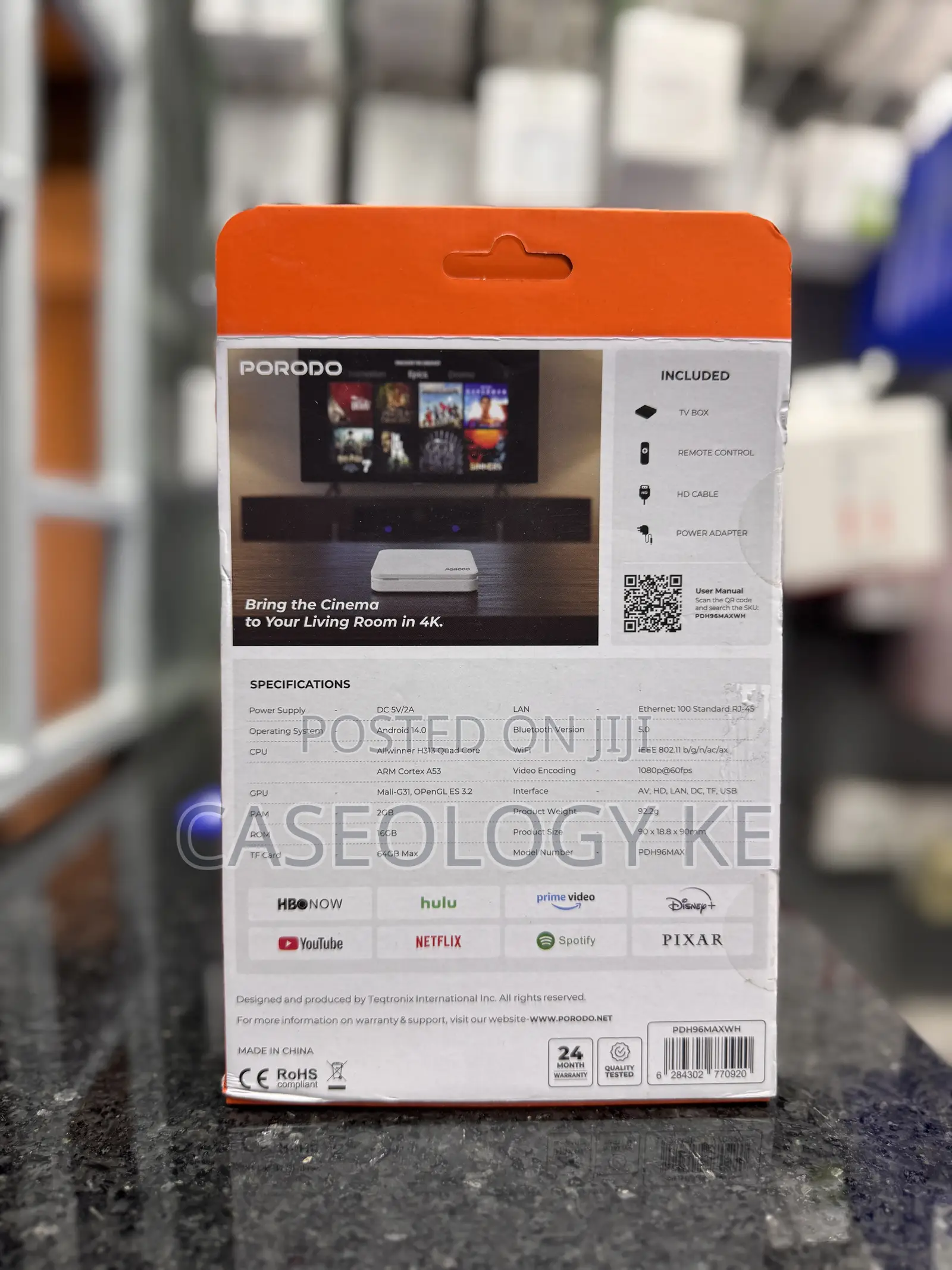 Porodo Echobox Android TV Box