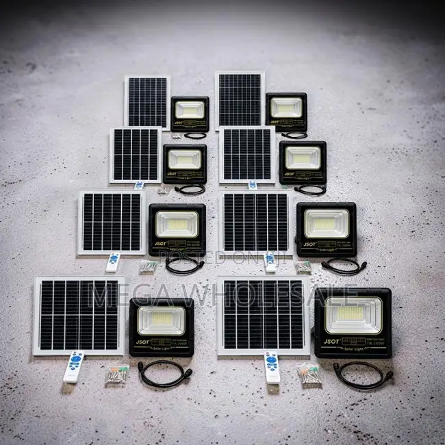 Ultra-Bright Waterproof 100W,200W,300W Watts Solar Flood Lights.