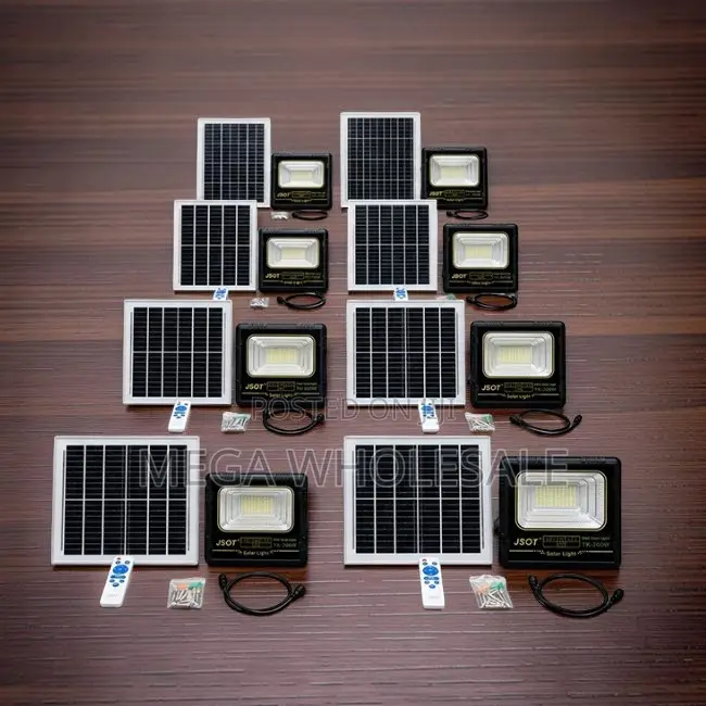 Super Bright Durable 100W,200W,300W Watts Solar Flood Lights