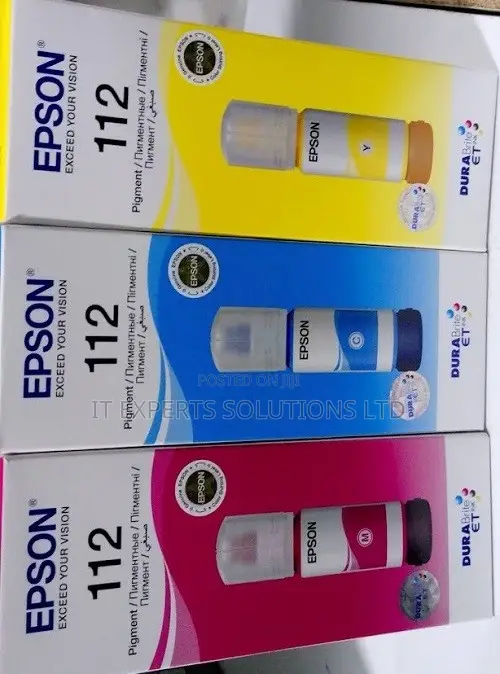Epson 112 Ecotank Pigment Color