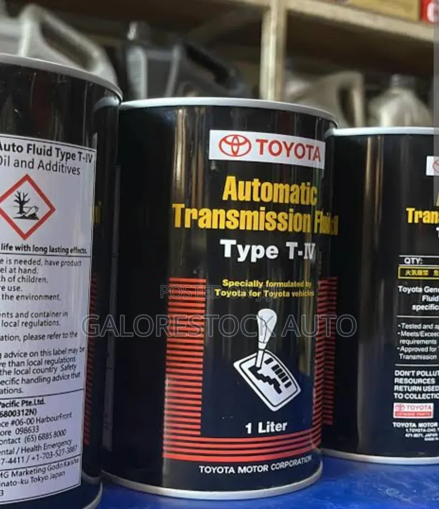 Toyota Atomatic Transmission Fluid Tiv 1 LTR (Black)