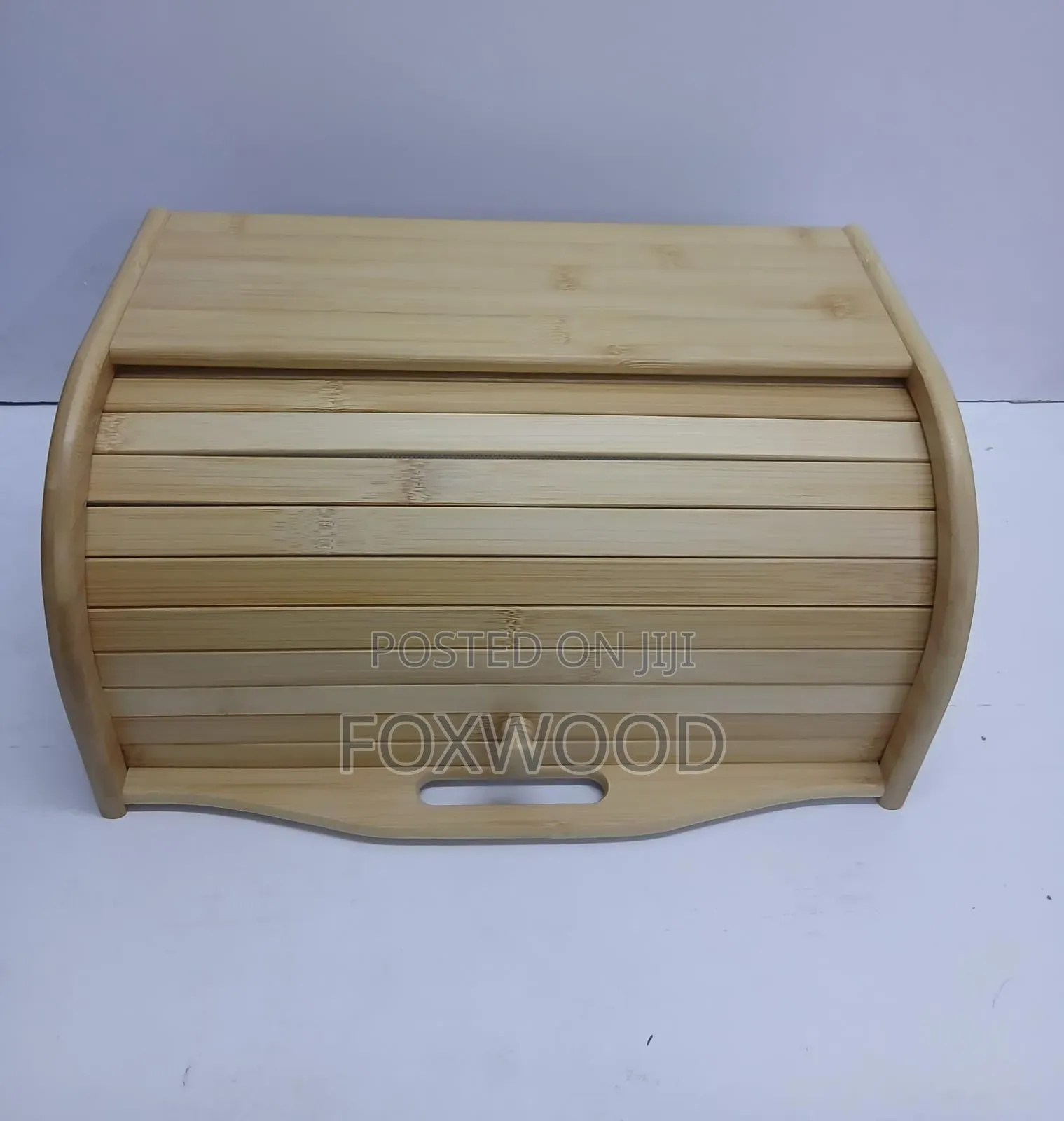 WOODEN BREAD Bin Bamboo//spices Storage