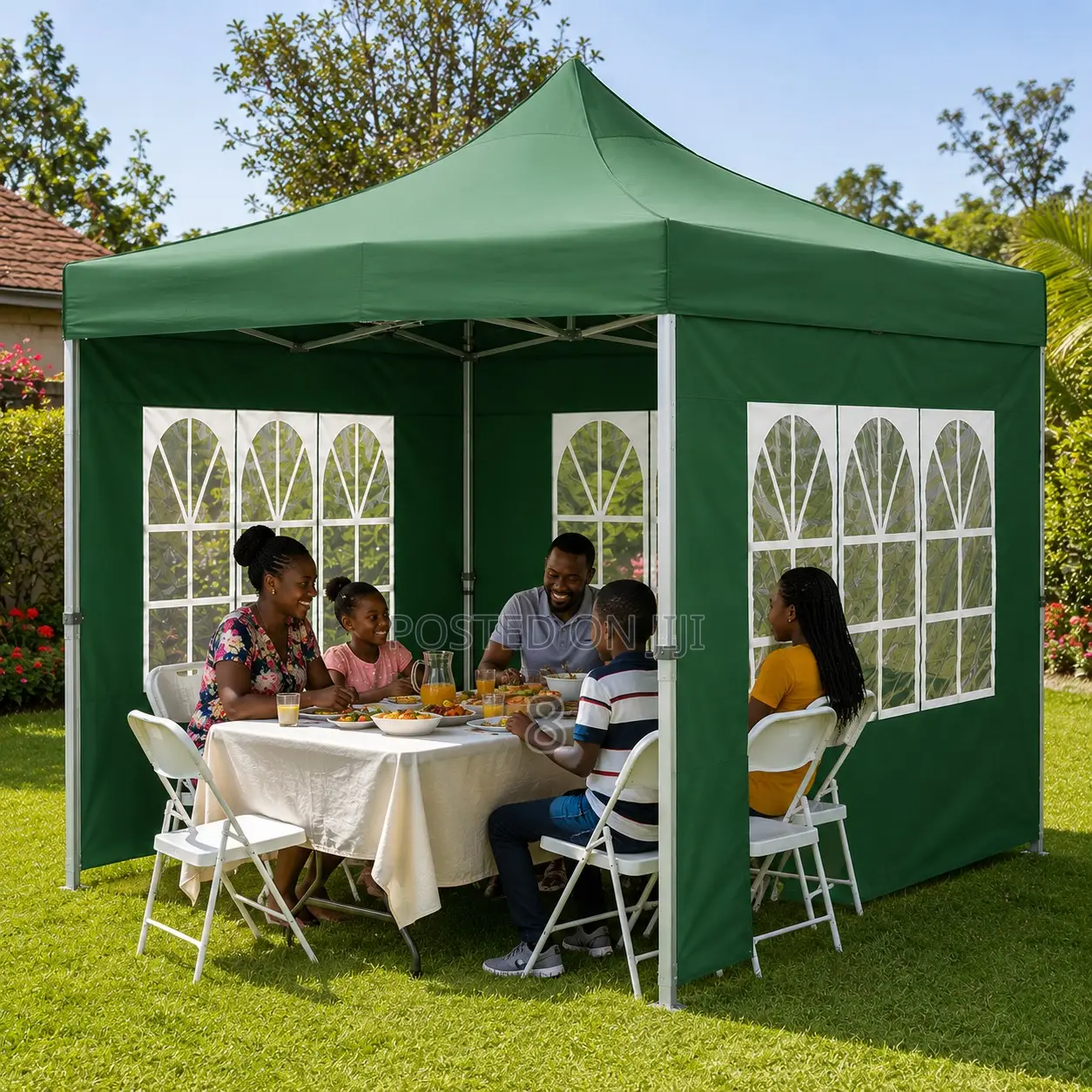 Heavy Duty Gazebo Canopy With Window Walls