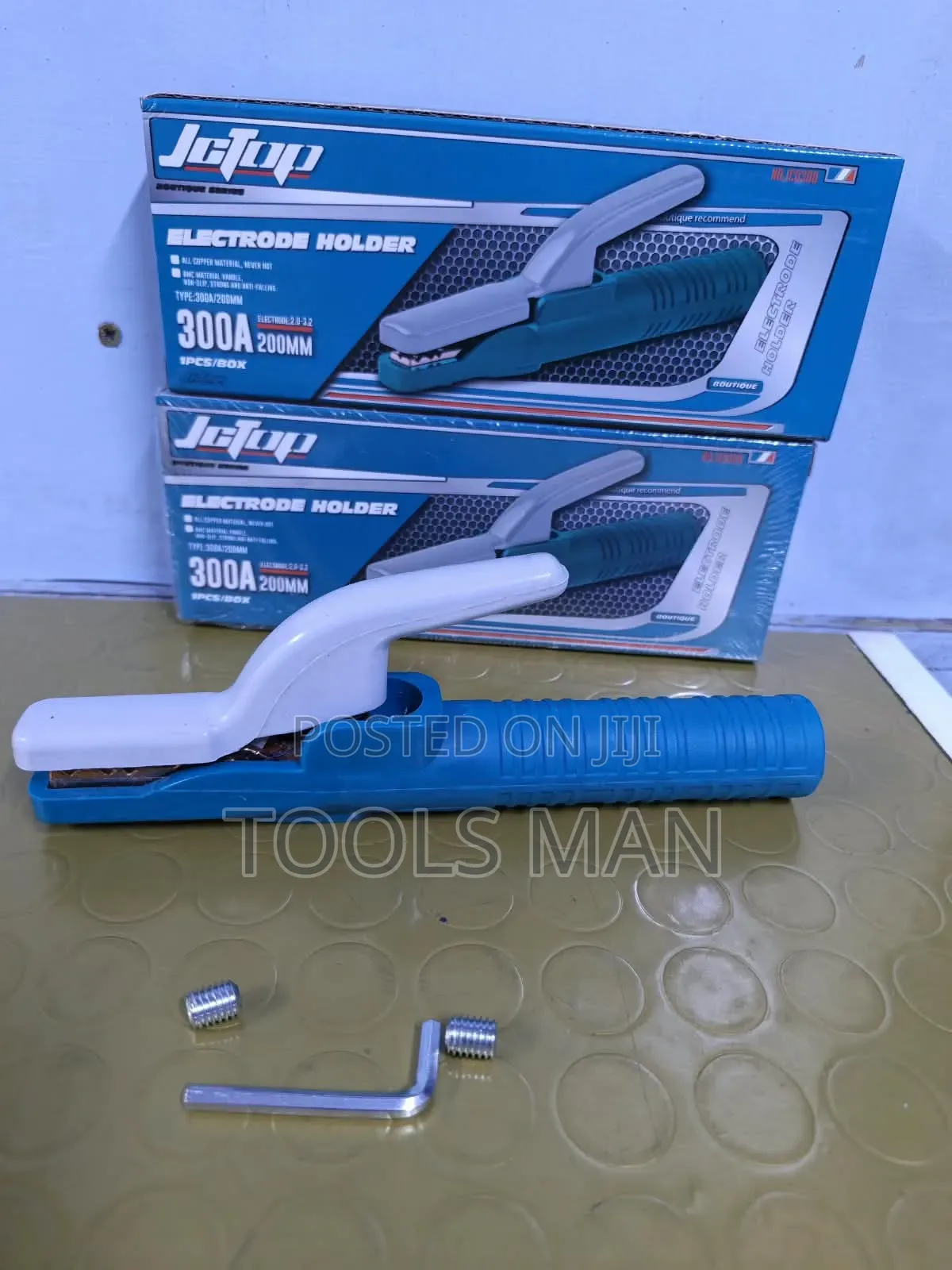 Welding Electrode Holder Clamp - JCTOP 300A Heavy Duty