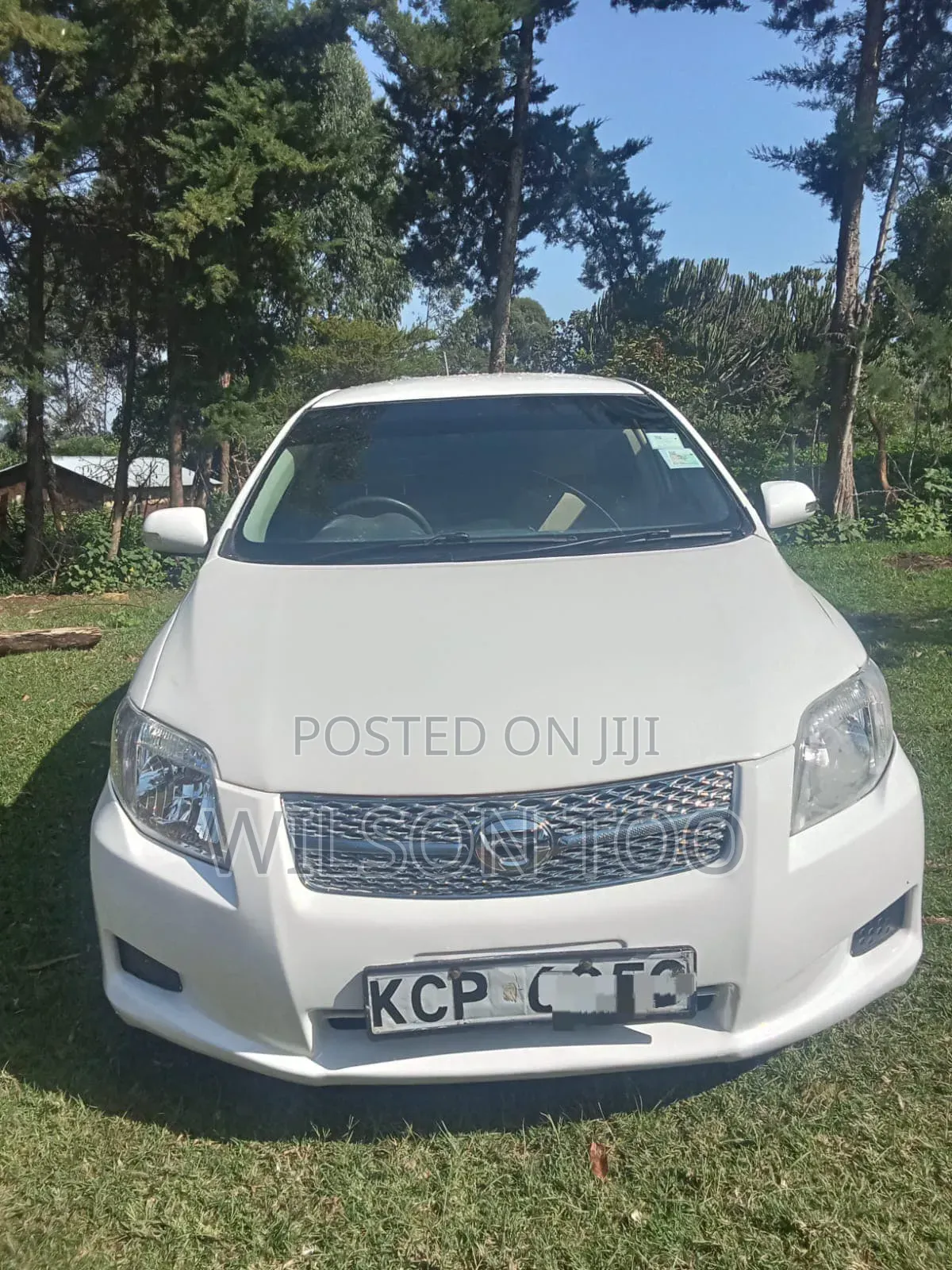Toyota Axio 2013 White