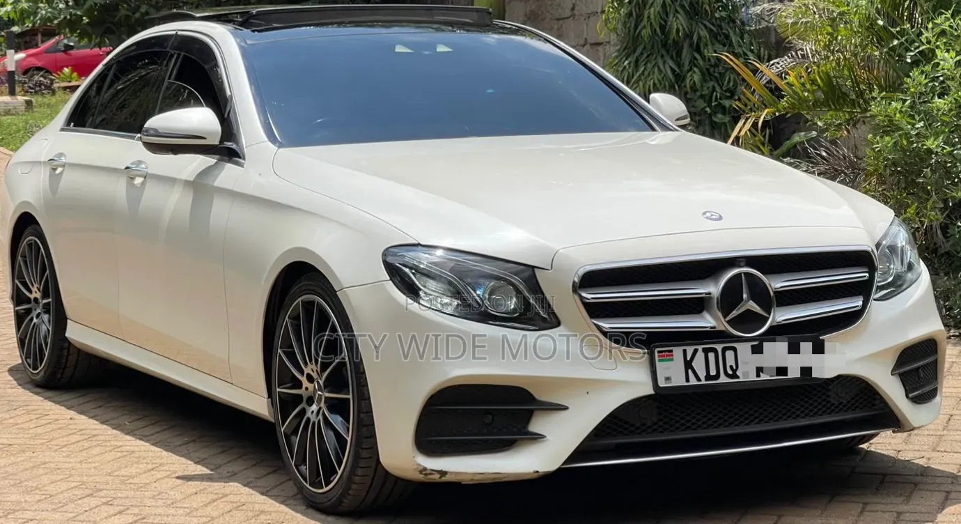 Mercedes-Benz E200 2017 White