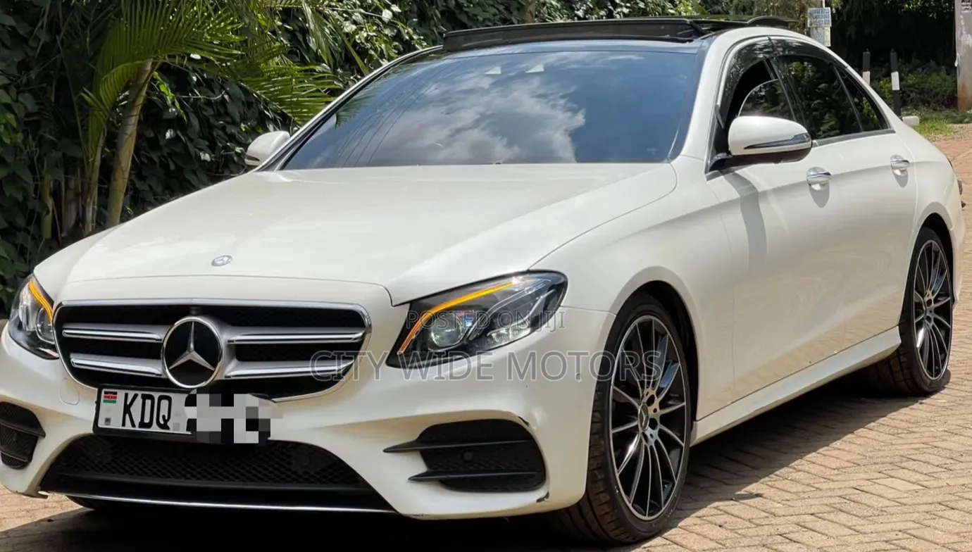 Mercedes-Benz E200 2017 White