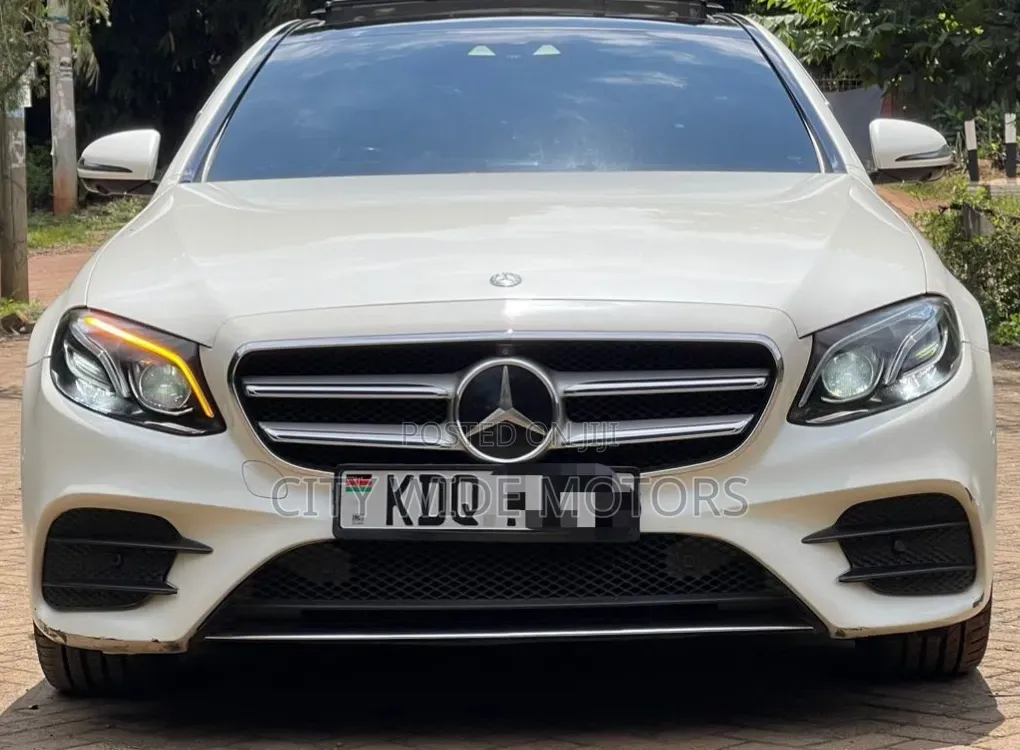 Mercedes-Benz E200 2017 White