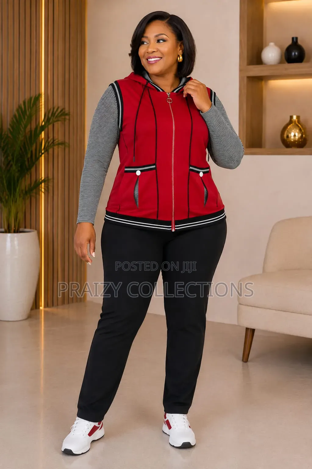 Stylish 3-Piece Casual Set Original Women Tracksuits Turkey Sample