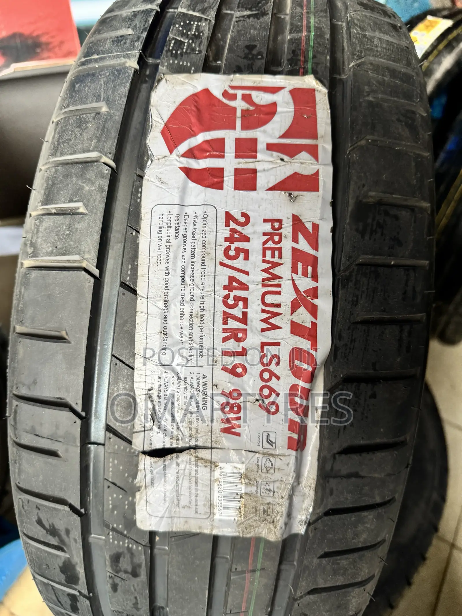 245/45r19 Zextour Tyre – Premium Performance Comfort