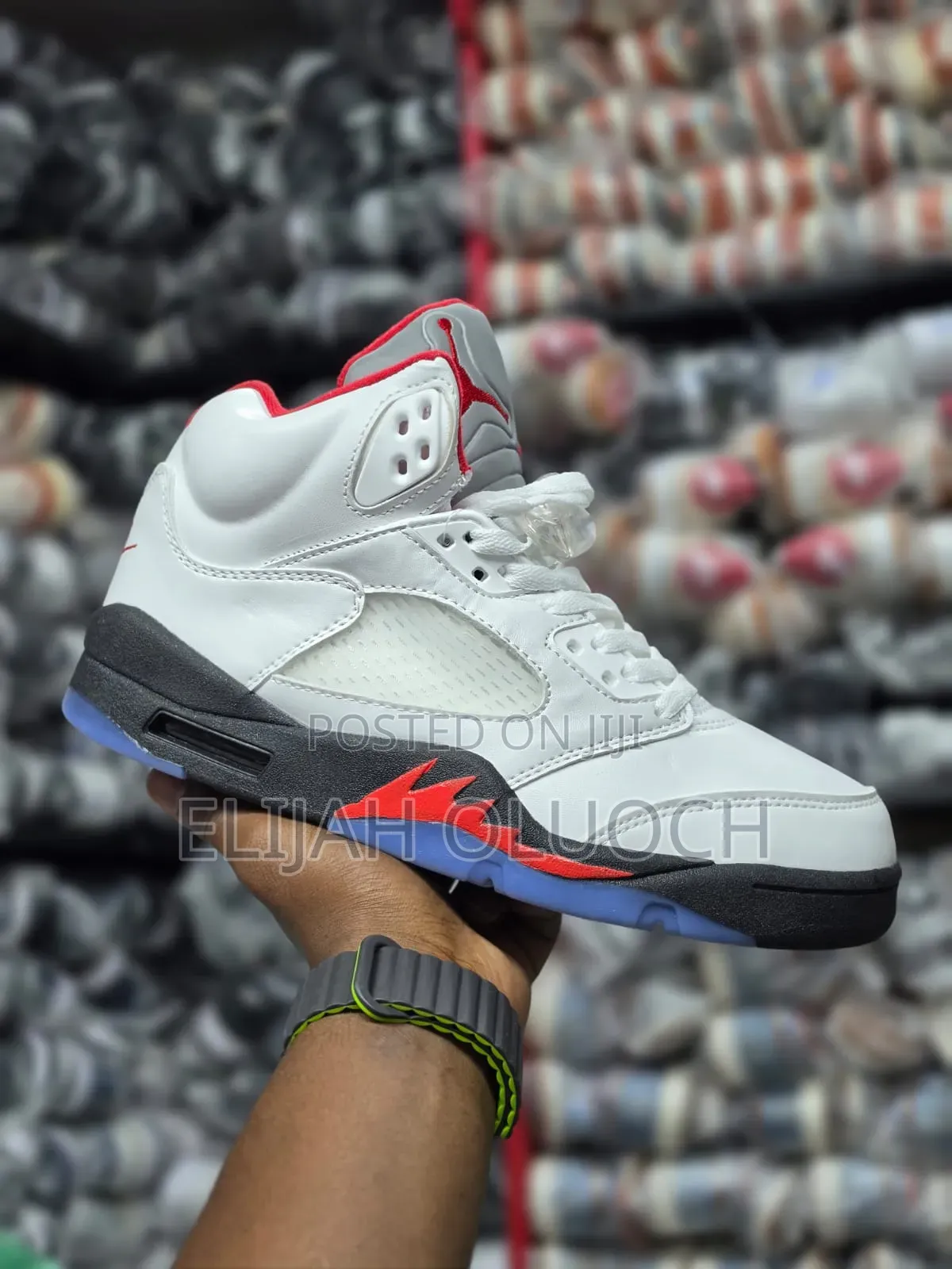 Air Jordan Fire Red Silver Tongue