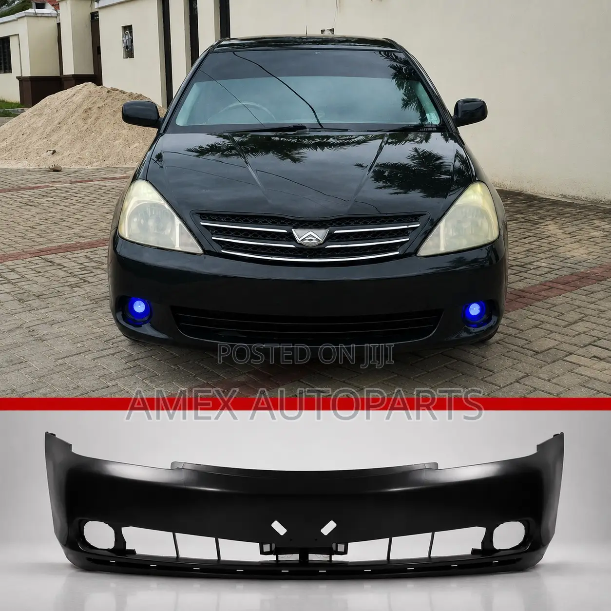 Front Bumper Toyota Allion 240 2005 Onwards