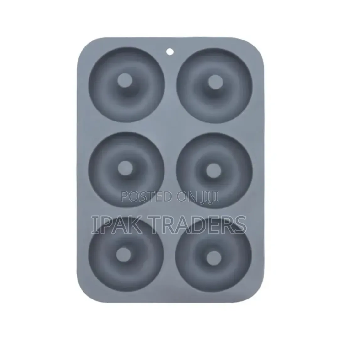 Nonstick 3D Donut Shape Silicon Baking Cake Tin