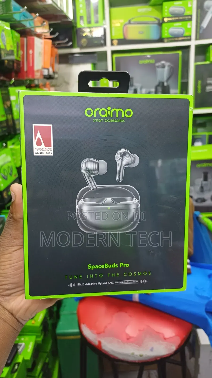 Oraimo SpaceBuds Pro 50dB ANC Spatial Audio