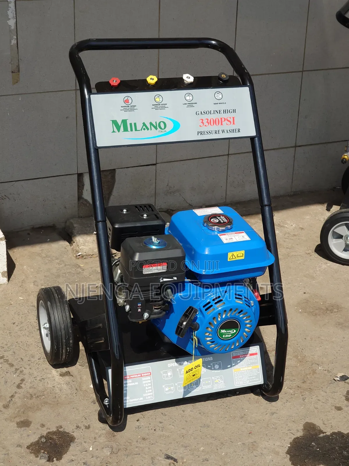 Milano MPW800 Pressure Washer