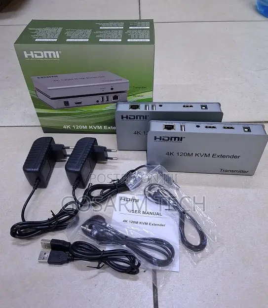 120M HDMI KVM Extender –Without USB Keyboard Mouse Extension
