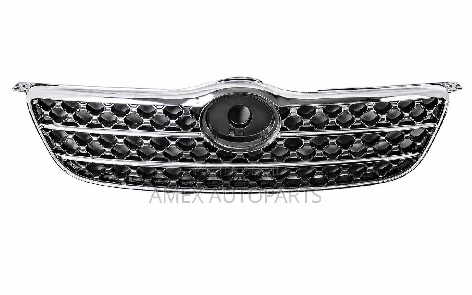 Front Grille Toyota Corolla Fielder Nze120 121 02 - 03 Model Chrome Pa