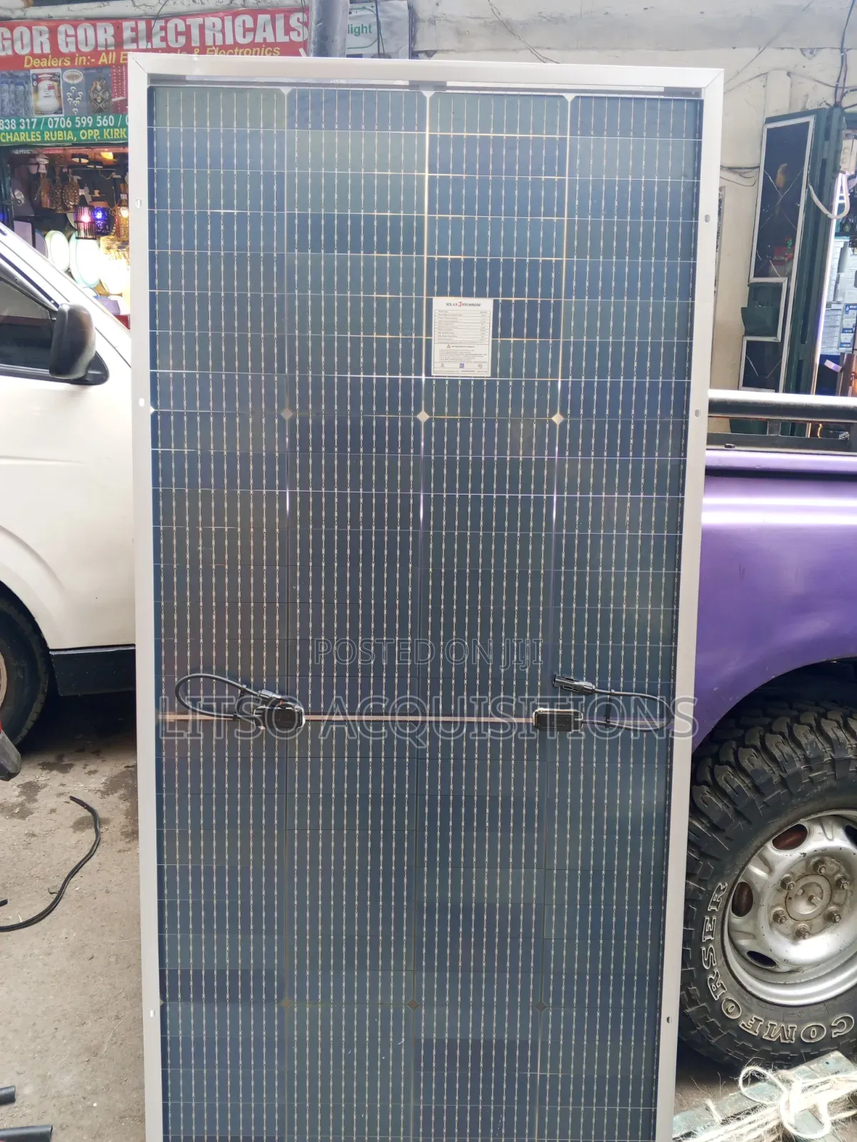 Solar Nyumbani 250W 36V Solar Panel for Home Off Grid Systems