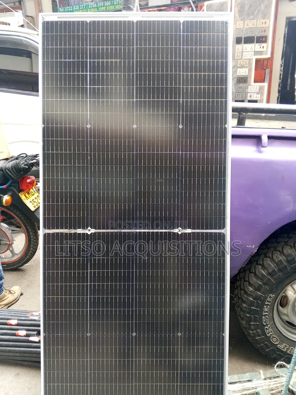 Solar Nyumbani 250W 36V Solar Panel for Home Off Grid Systems