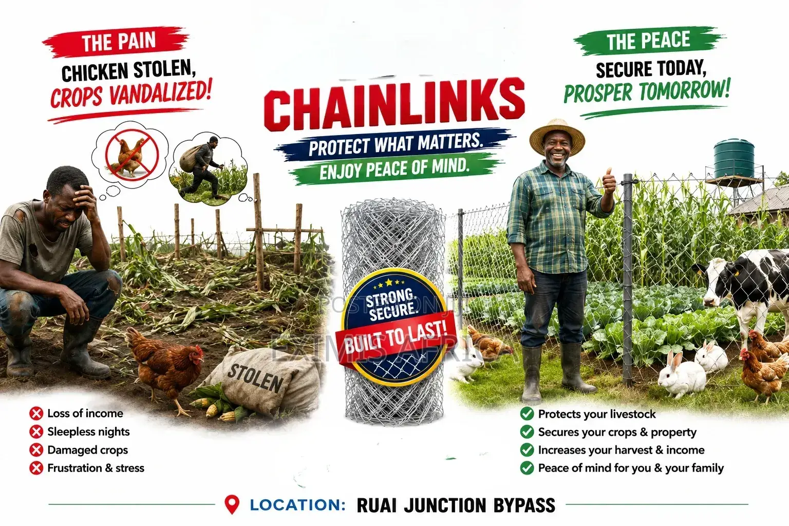 5ft 80x80mm Chainlink Gauge 14