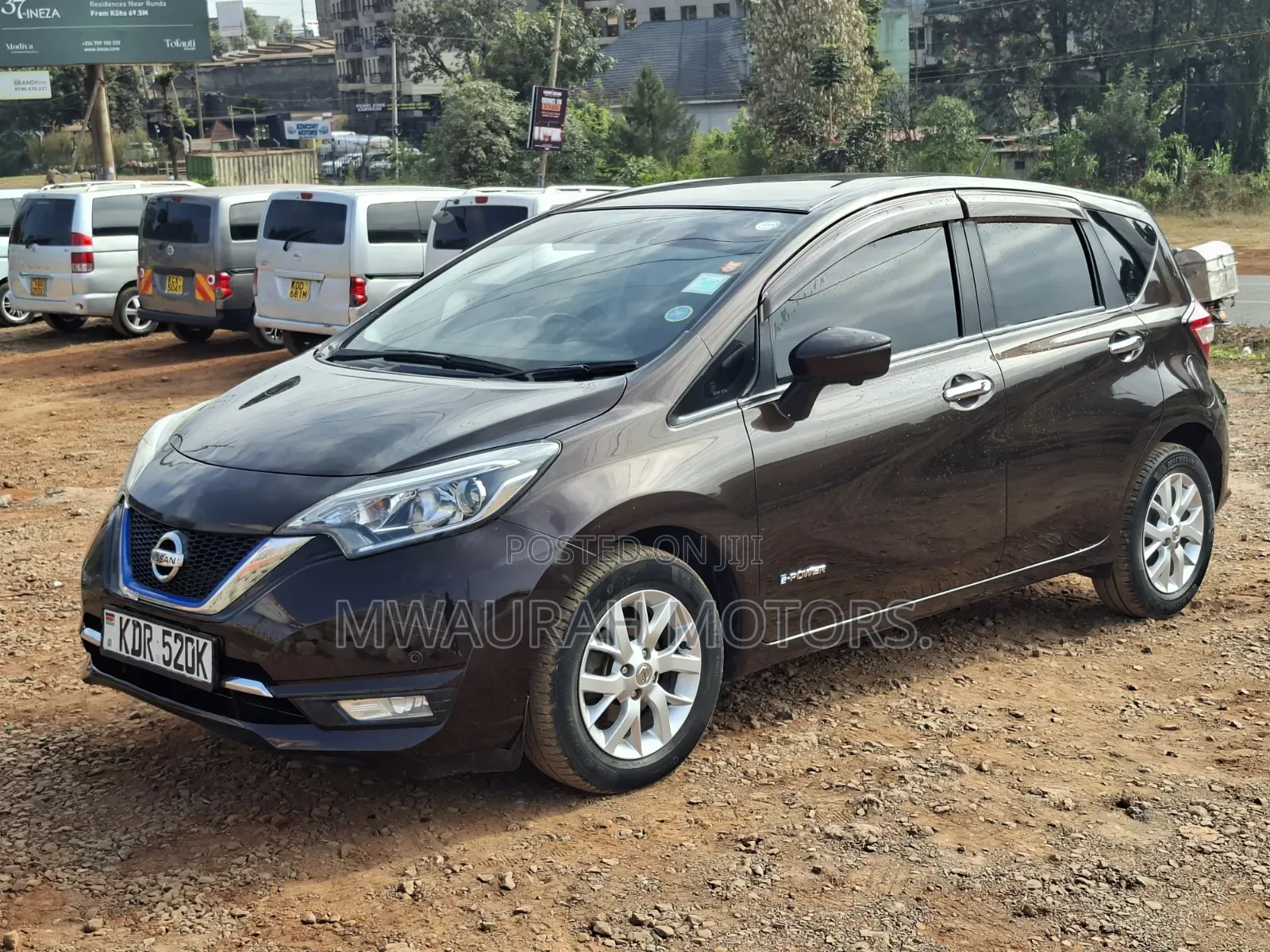 Nissan Note 2018 Purple