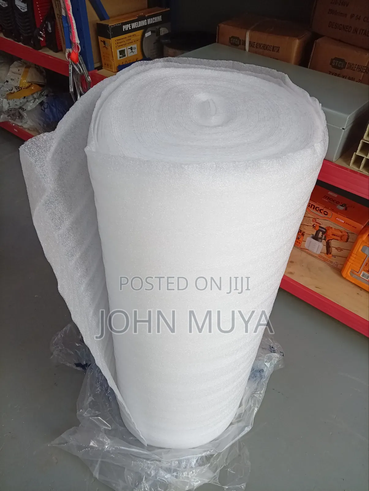 2mm Multi-Purpose Floor Underlay and Packing Foam Roll