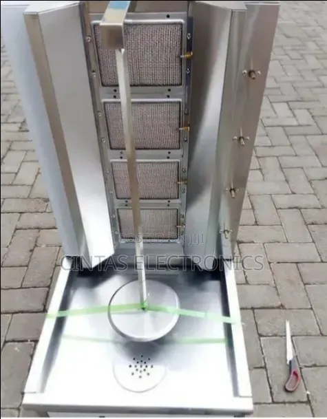 Commercial 4 Burner Gas Shawarma Machine