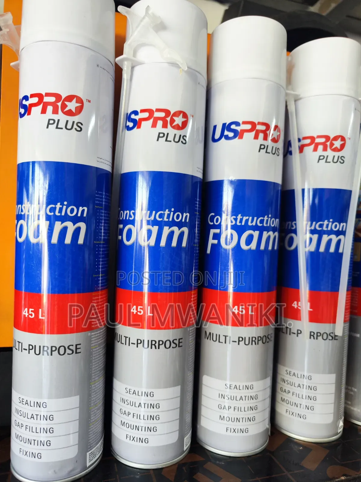 USPRO Plus Professional Expanding Foam