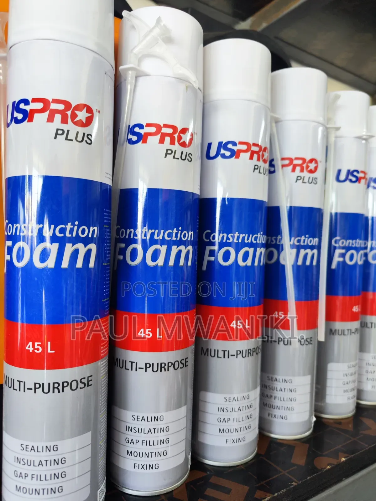 USPRO Plus Professional Expanding Foam