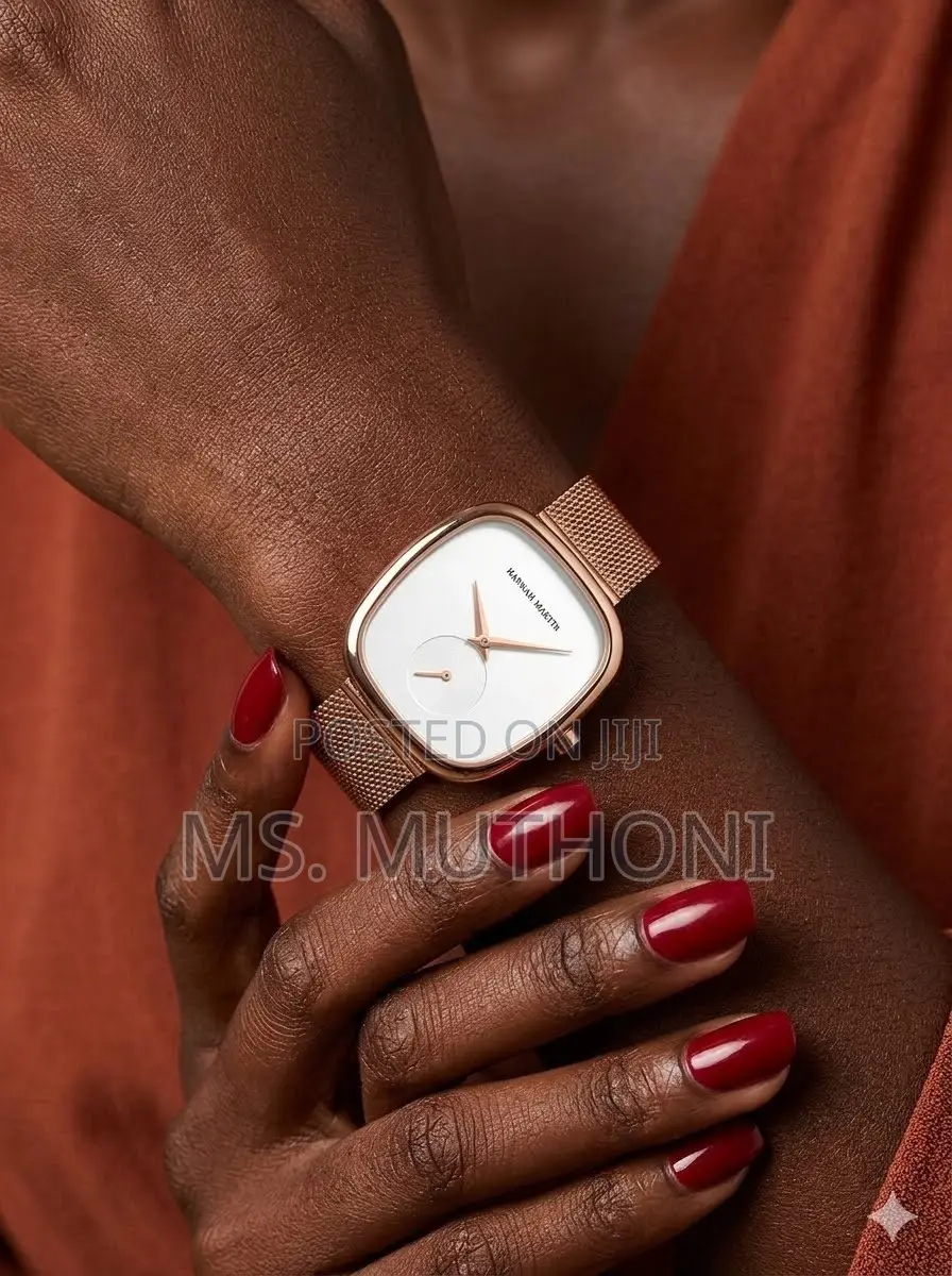 Elegant Hannah Martin Tonneau-Shaped Women's Quartz Wristwatc