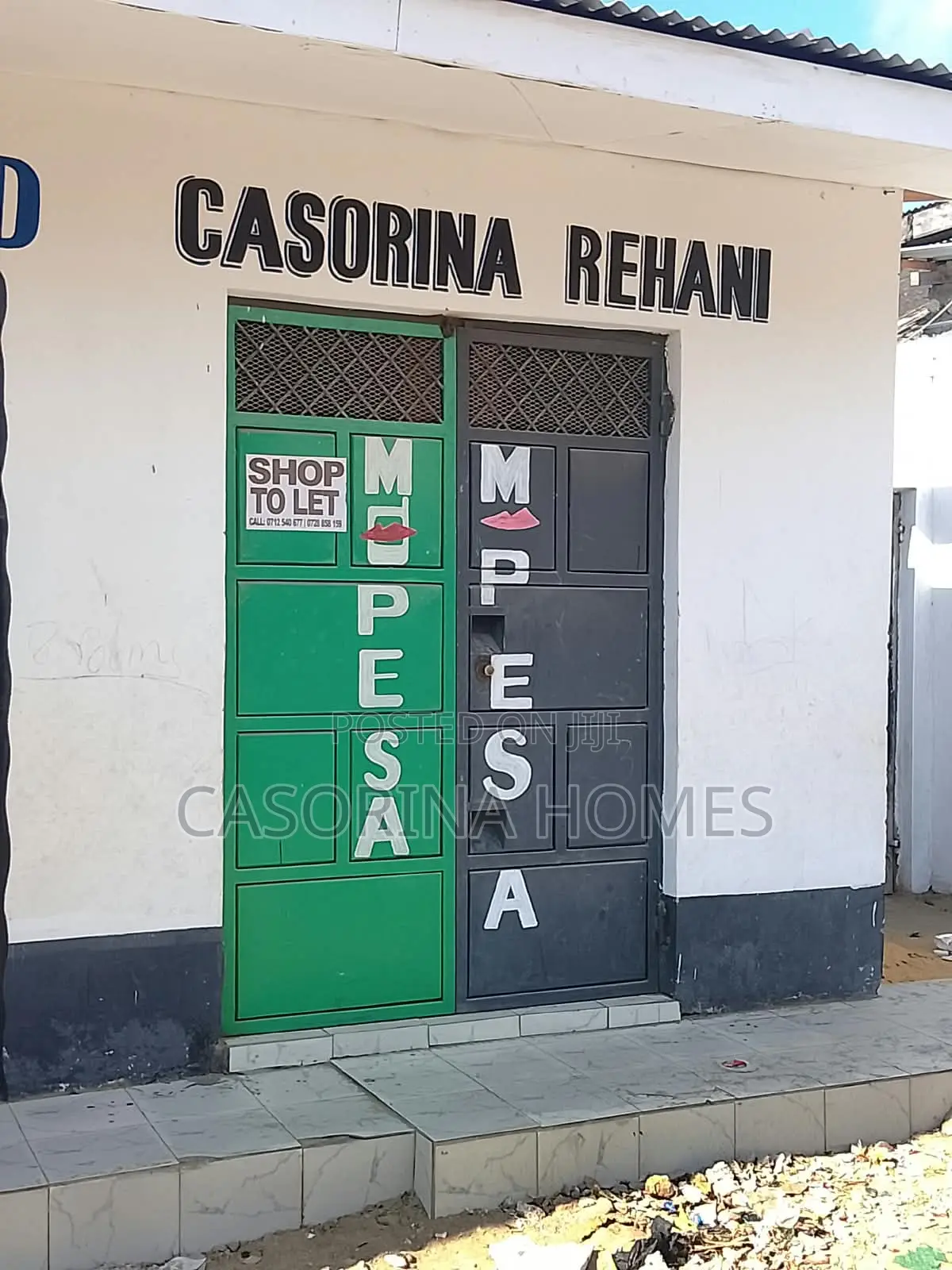 2 Commercial Shops to Let in Mtwapa Near George Hospital (KES 6,000)