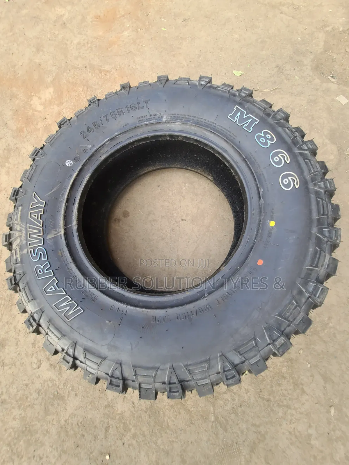 245 /75 R16 Marsway Tyres Lt 10pr M866 Mud-Terrain