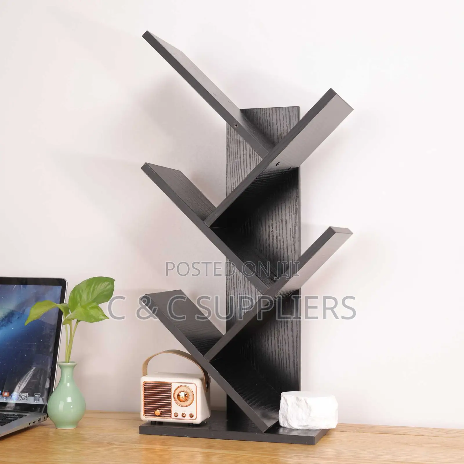 Customized Wood Bookcase.