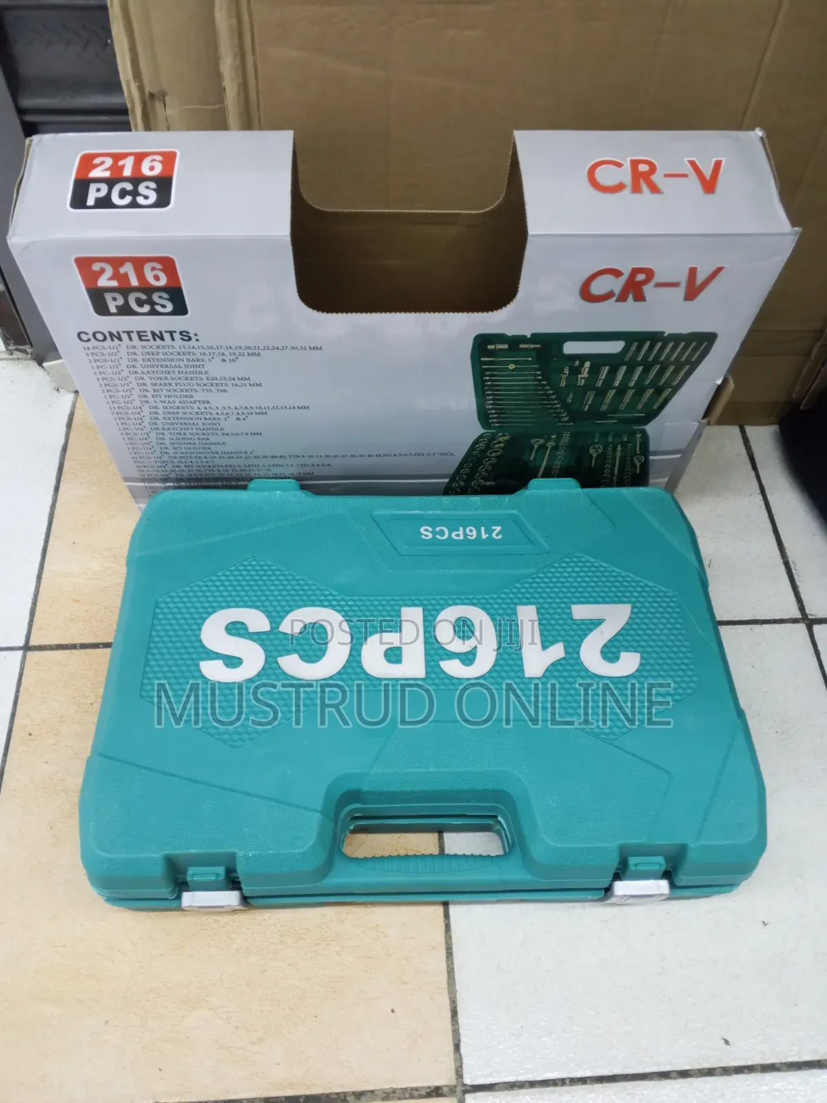 216 PCS CR-B Toolset