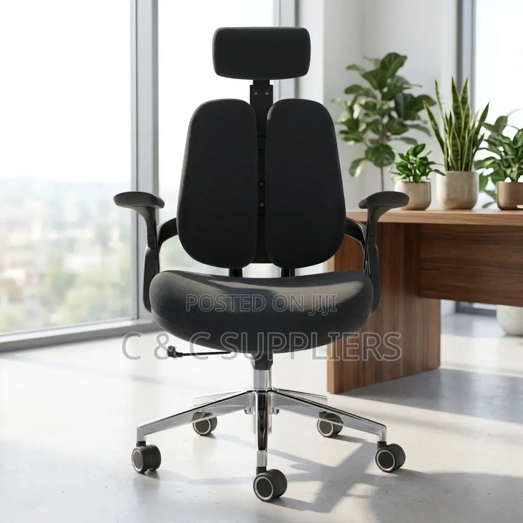 Executive Dual Back Fabric Chair.